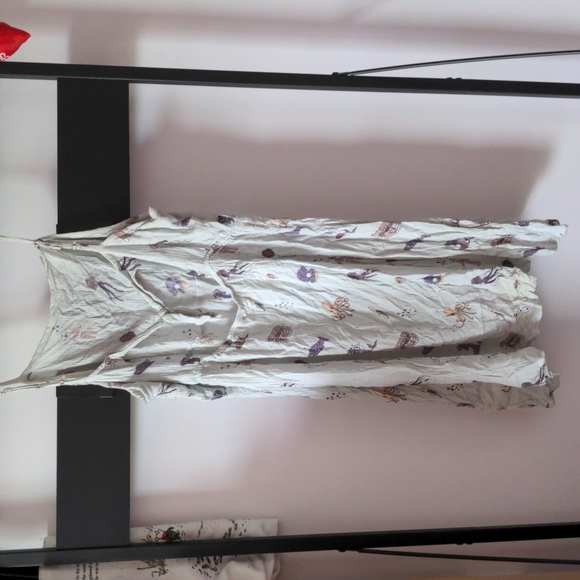 Tree of life under the sea pattern slip style dress in AU L - Picture 3 of 5